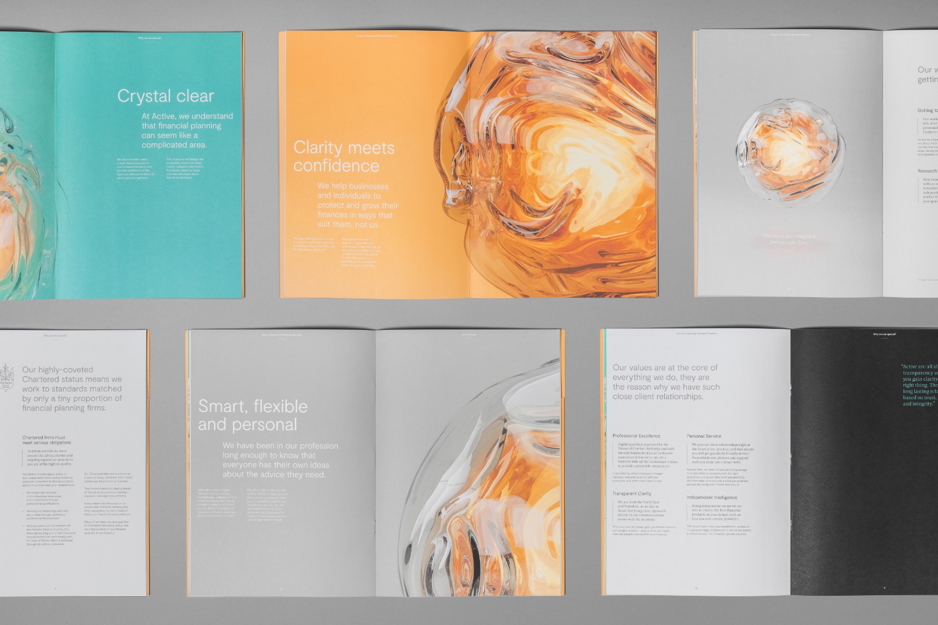 Active Brochure Spread