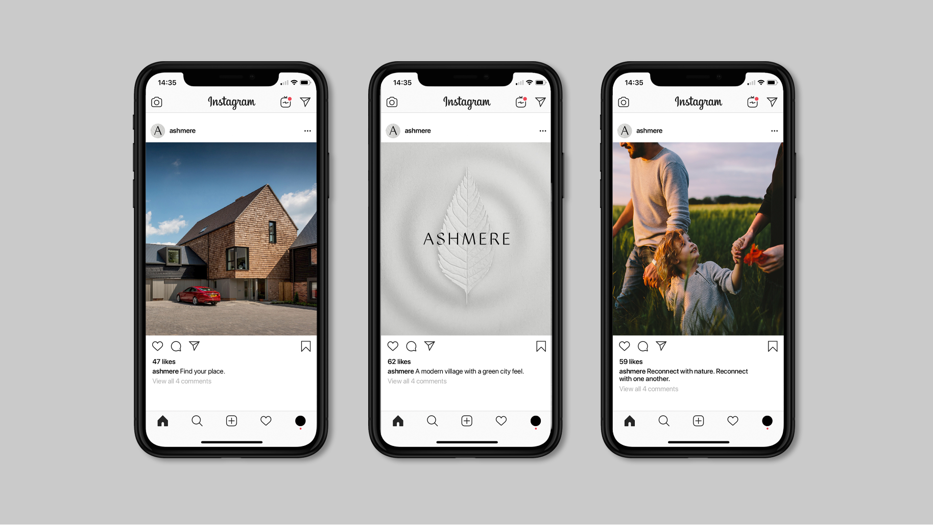 Ashmere Instagram posts
