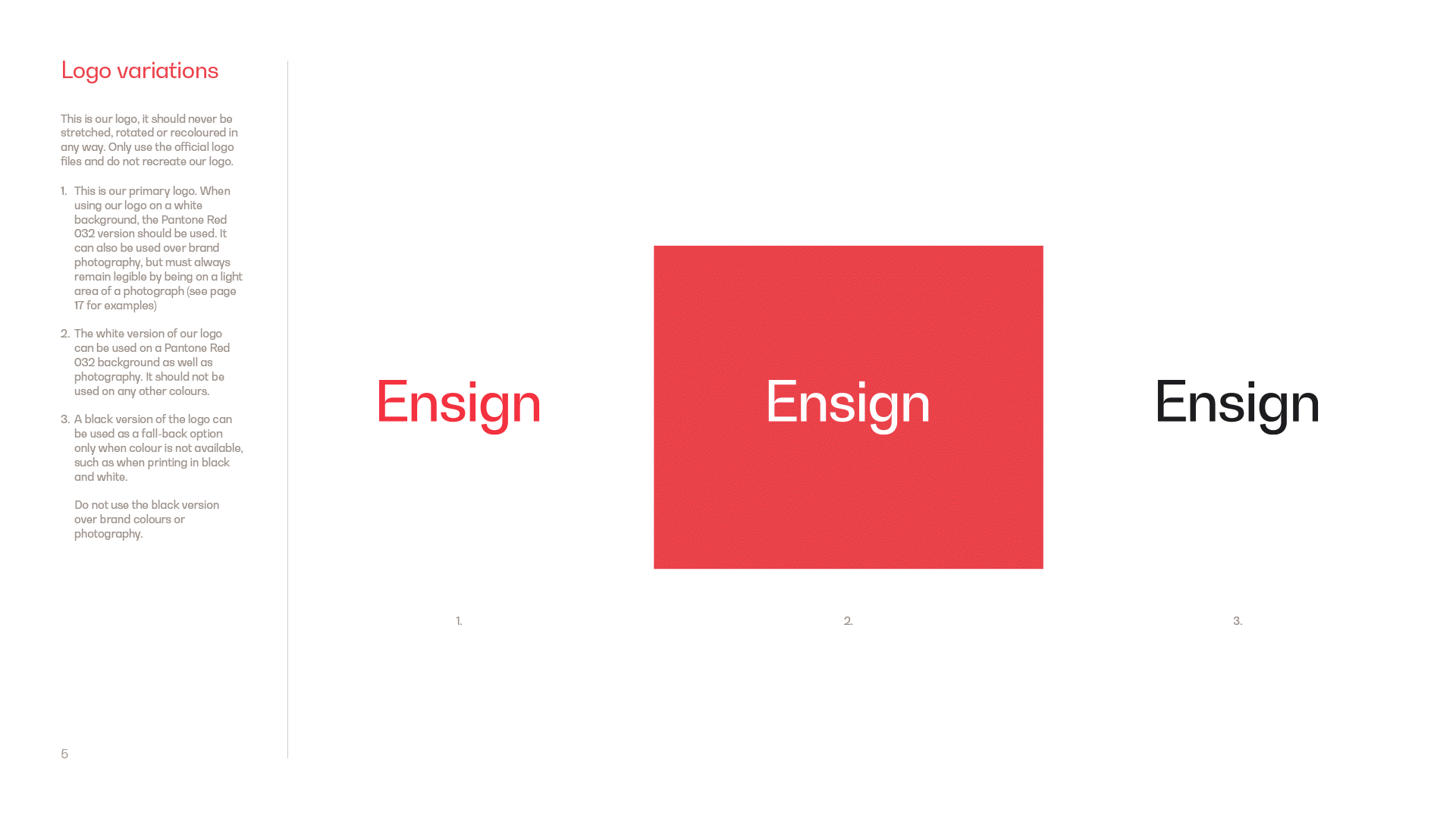 Ensign Brand Guidelines