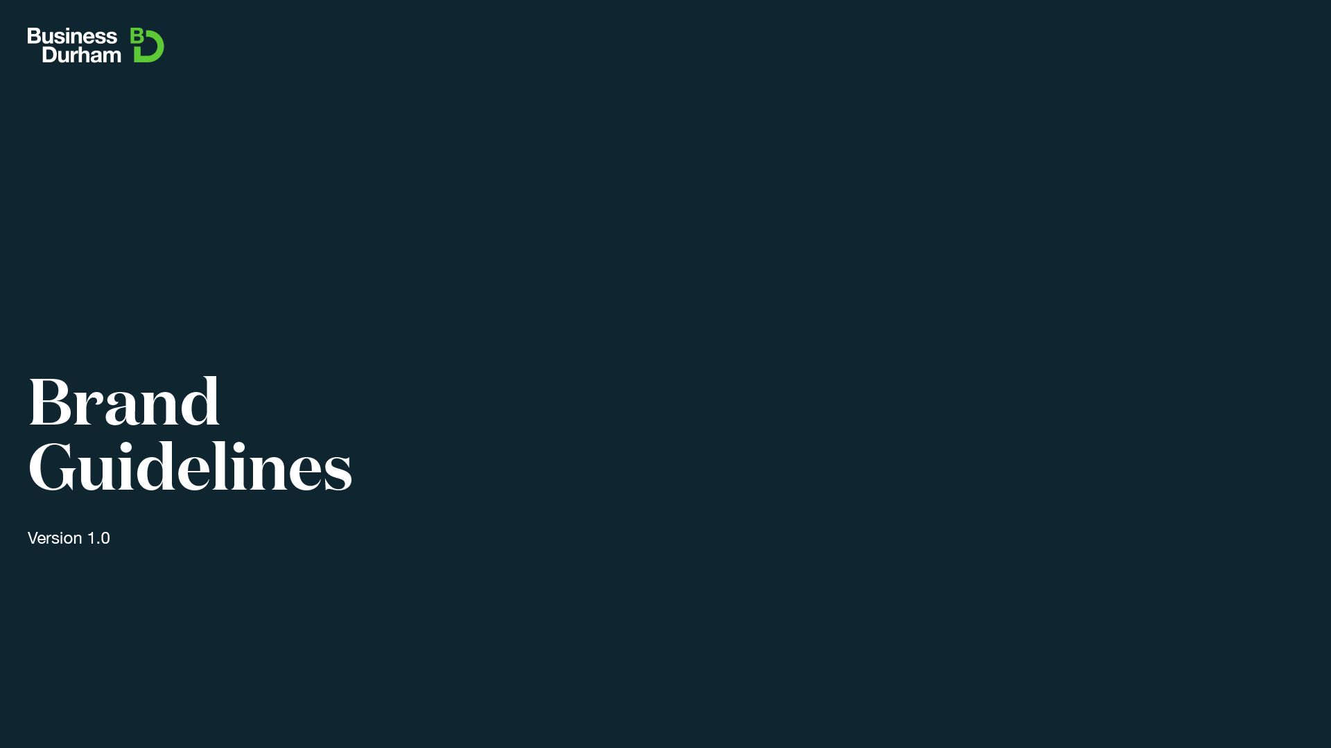 Business Durham Guidelines