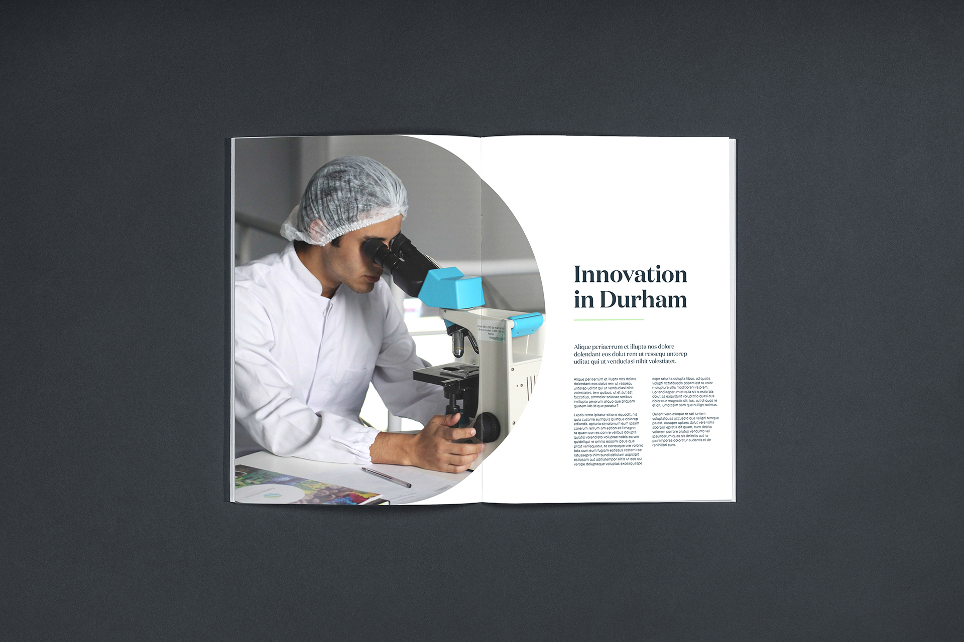 Brochure Spread Science