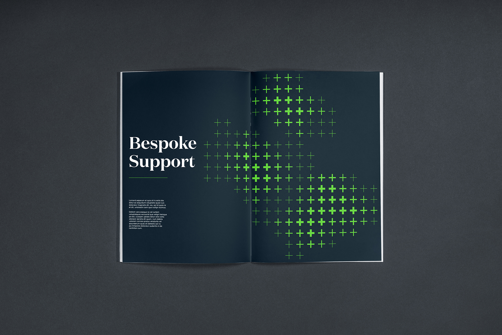 Brochure Spread Support