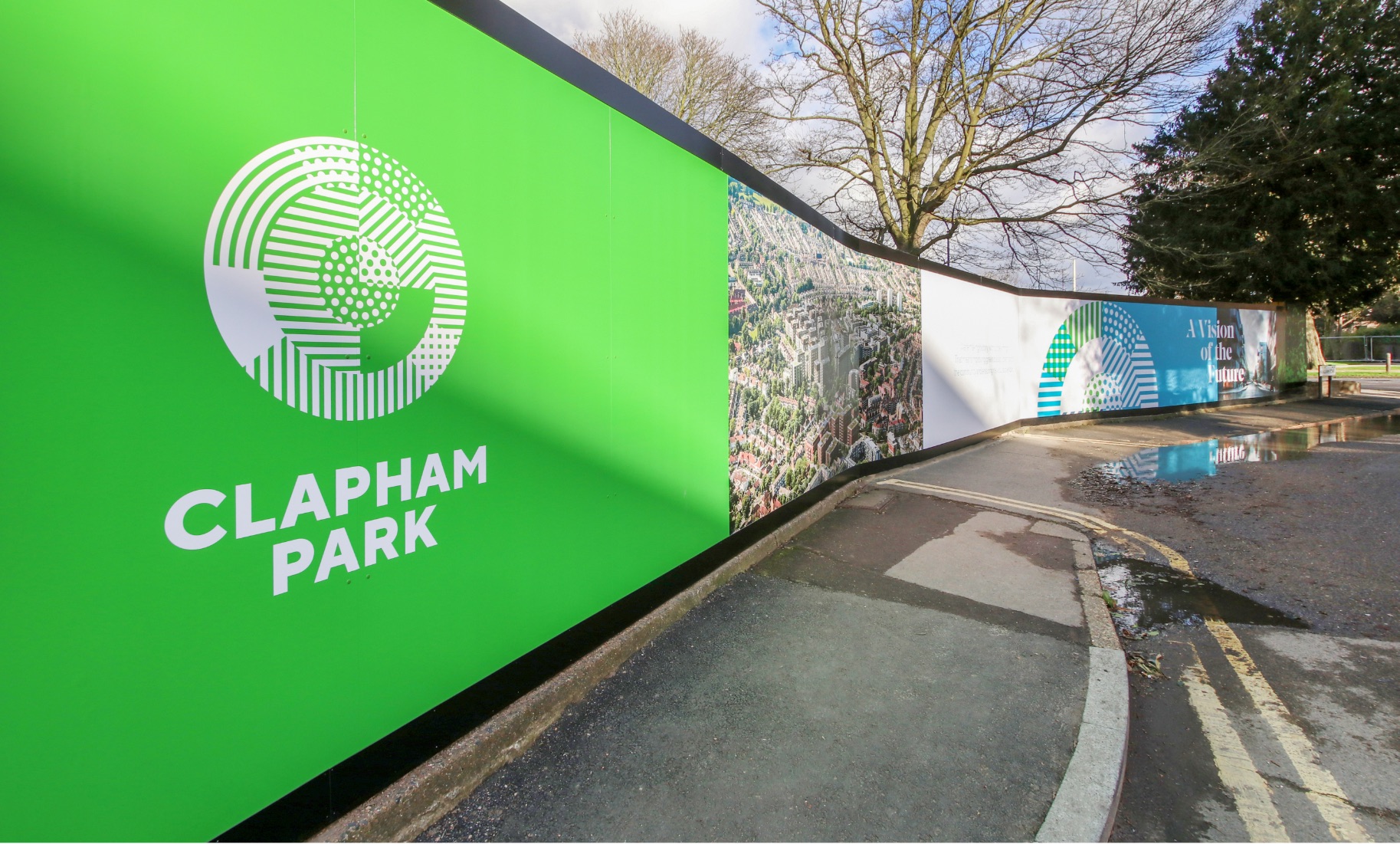 Clapham Park Hoarding