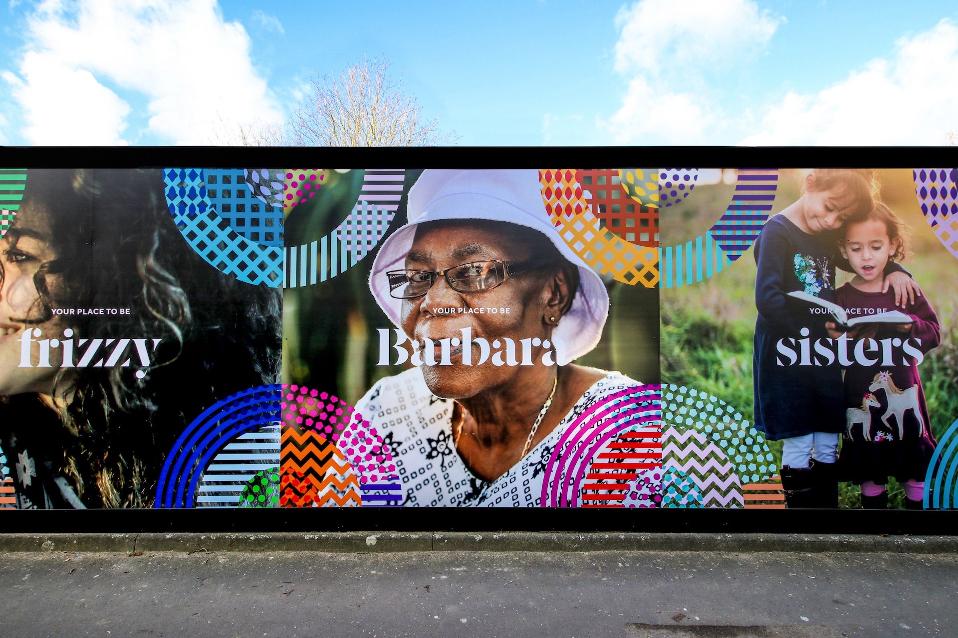 Clapham Hoarding