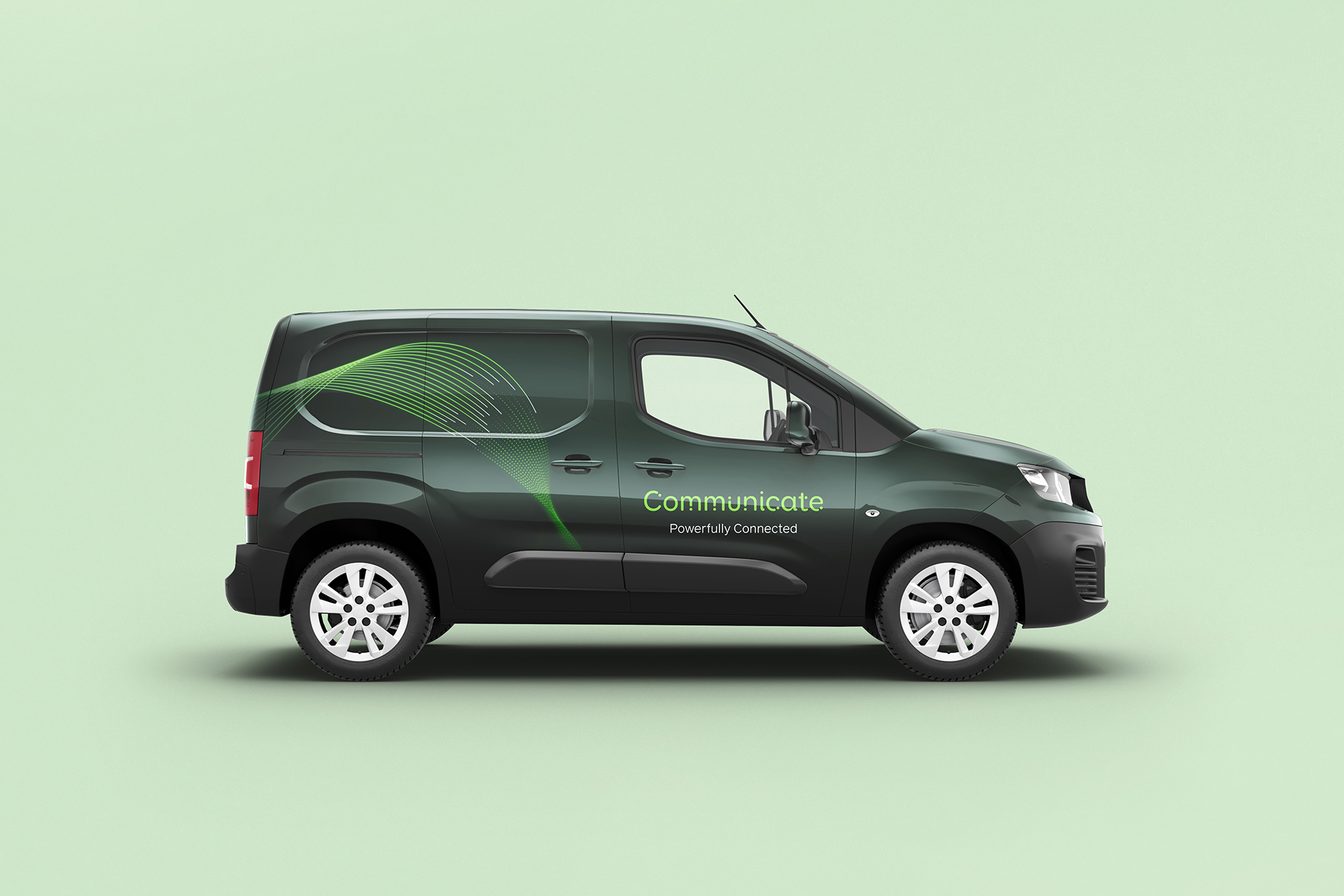 Communicate van.