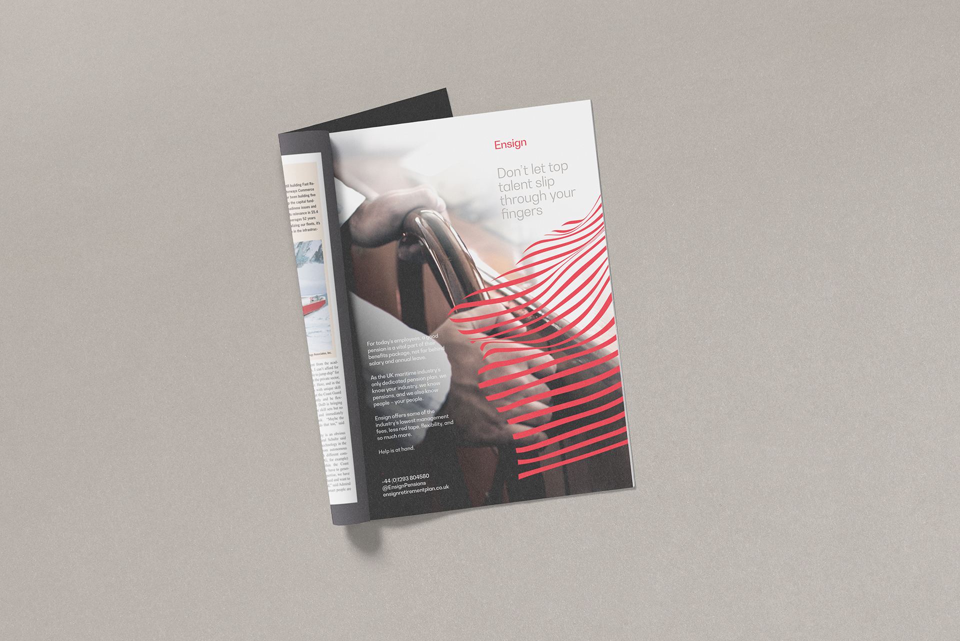 Ensign Magazine Advert