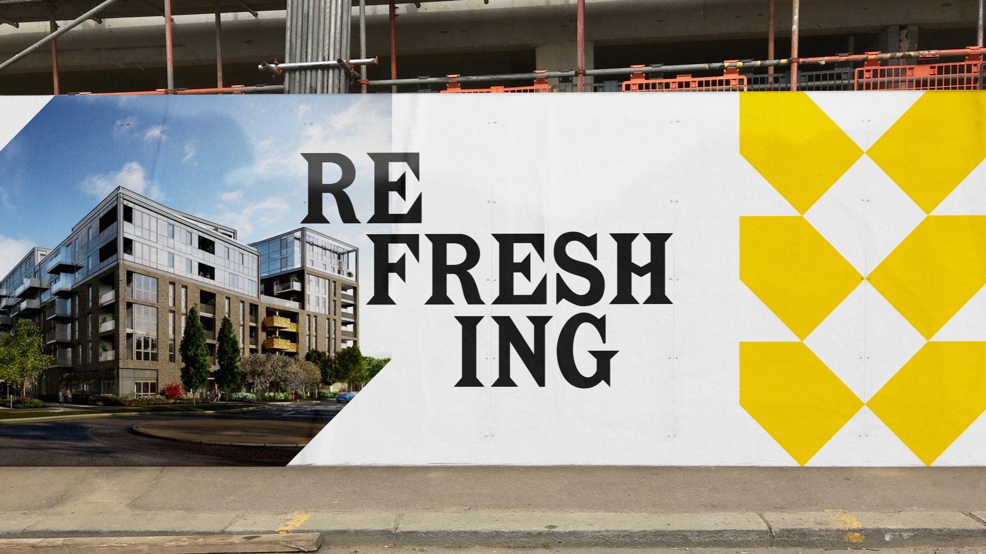 Essex Brewery Branded Hoarding