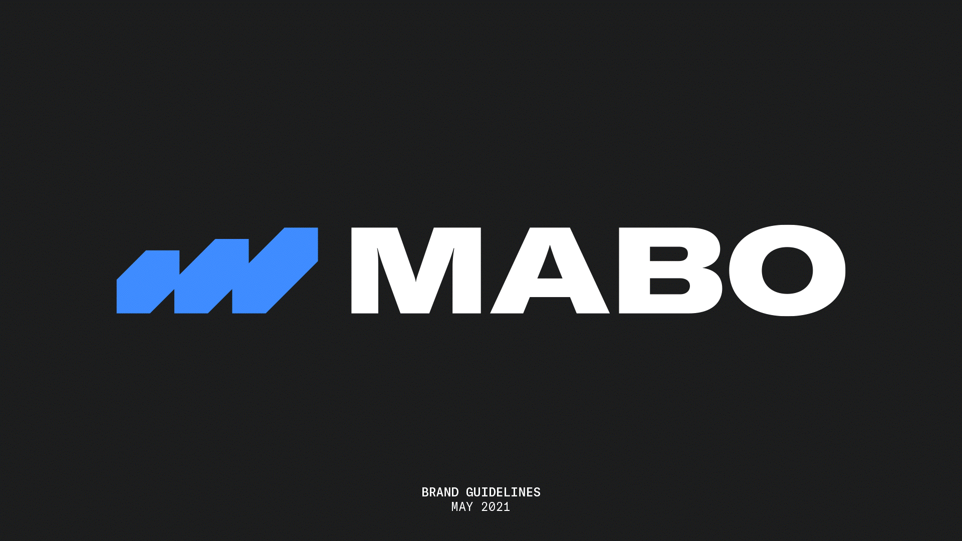 Mabo brand guidelines.