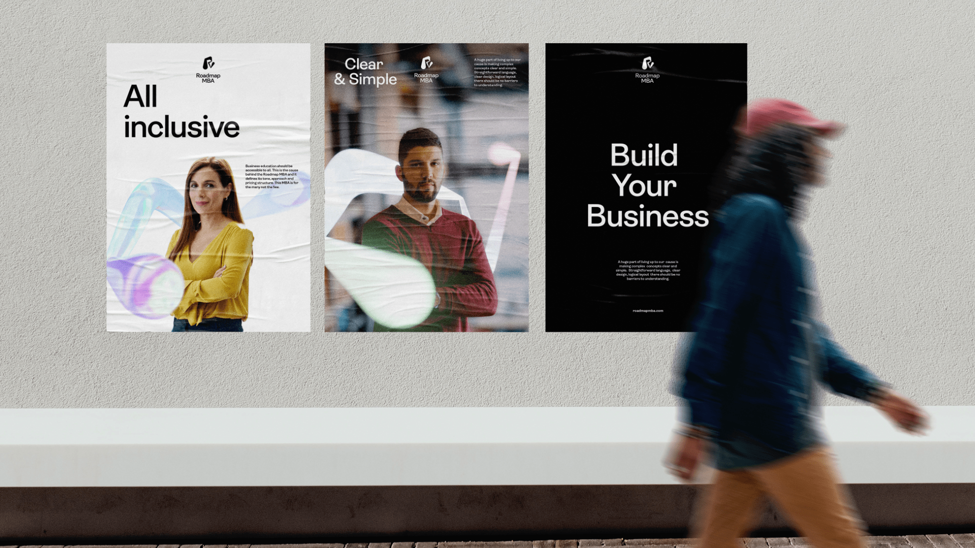 Roadmap MBA posters.