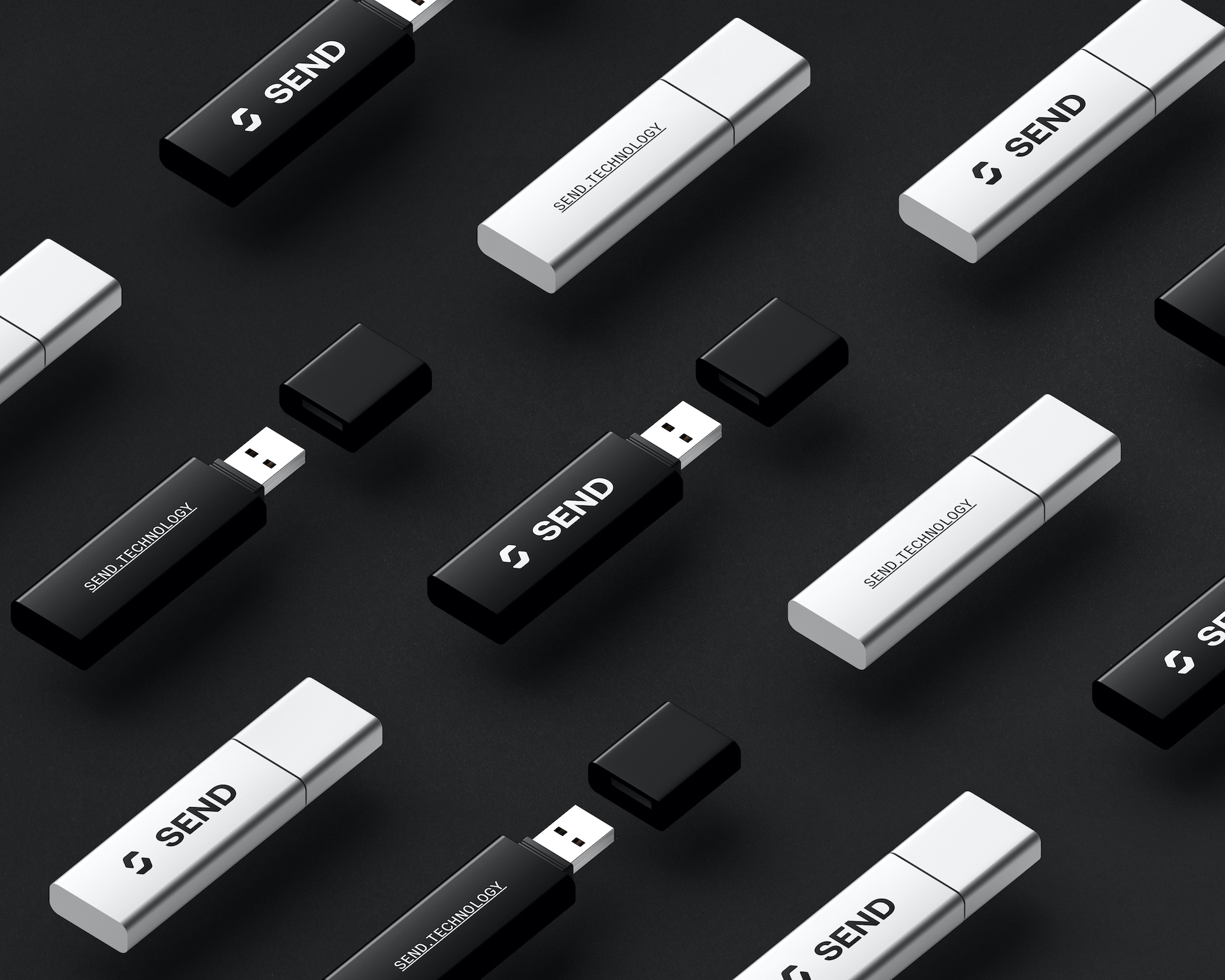 Send branded USBs.