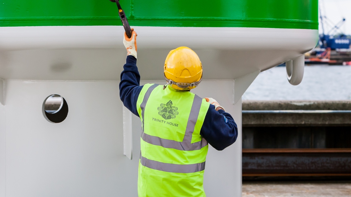 Trinity House Employee Painting