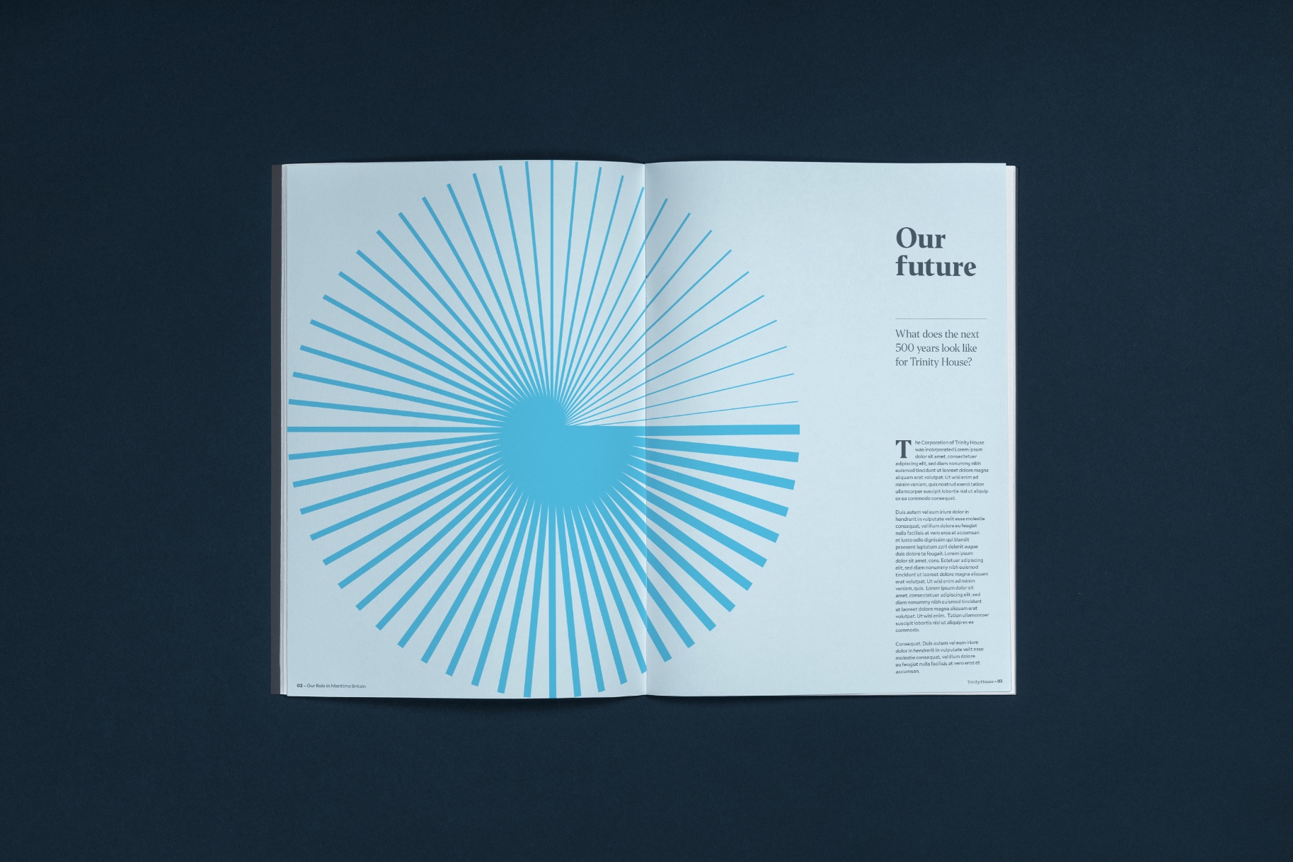 Trinity House Brand - Brochure Spread