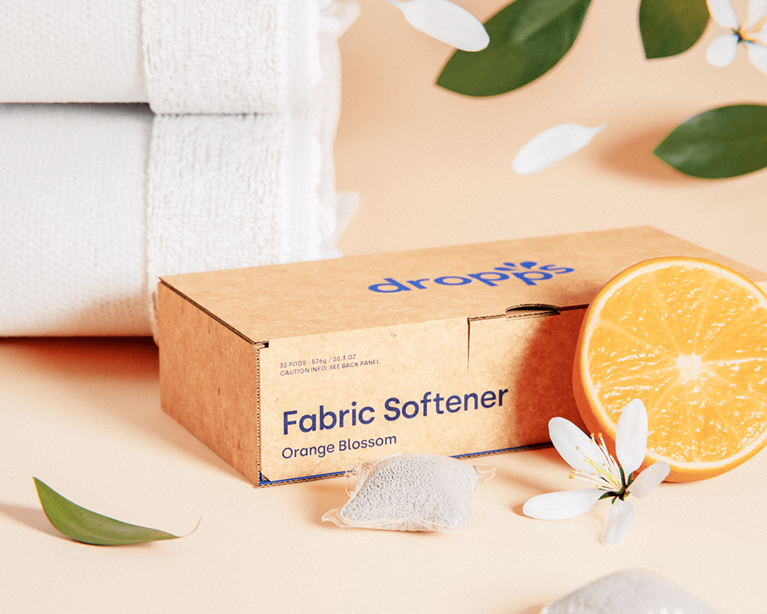 Dropps fabric softener orange blossom.