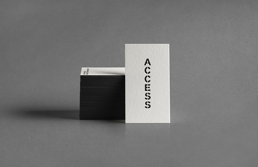 Access - Business card design